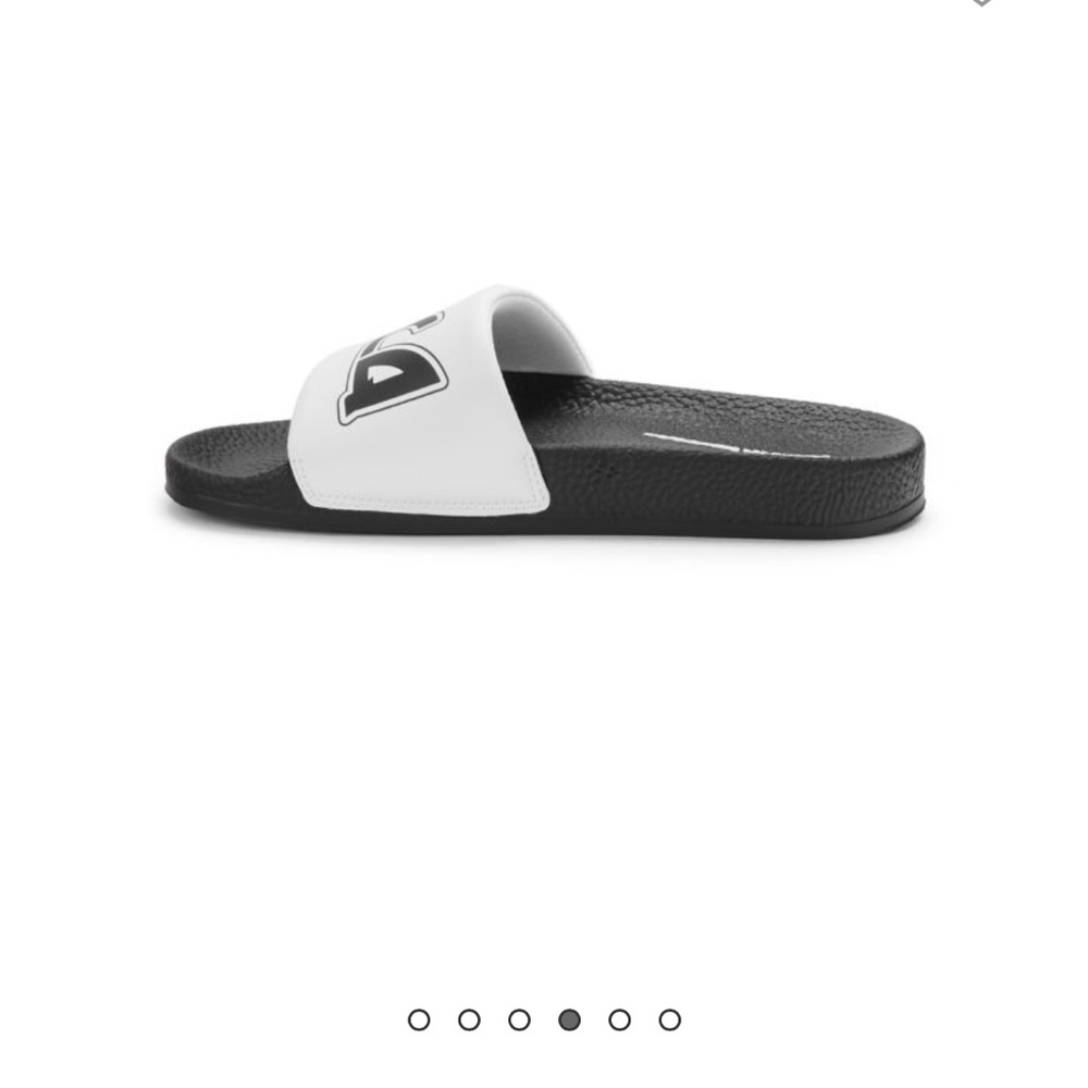 (Brand New) AUTHENTIC Alexander McQueen MCQ  Logo Slides Sandals Unisex … - Picture 9 of 9